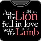 The Lion fell in love with the lamb twilight t shirt